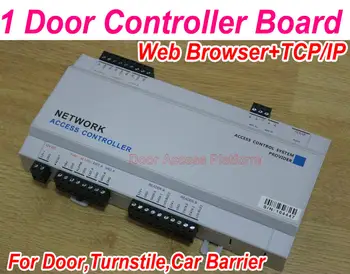 

1 Door IP Controller Panel Control Board with Built-in Web Interface+TCP/IP LANNetwork For 1 Door Entry+Exit Wiegand26/34 manage