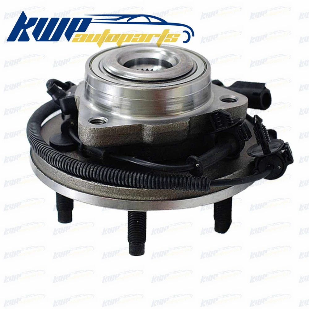 New Front Wheel Hub and Bearing Assembly for 02 05 Explorer Aviator Mountaineerin Wheel Hubs