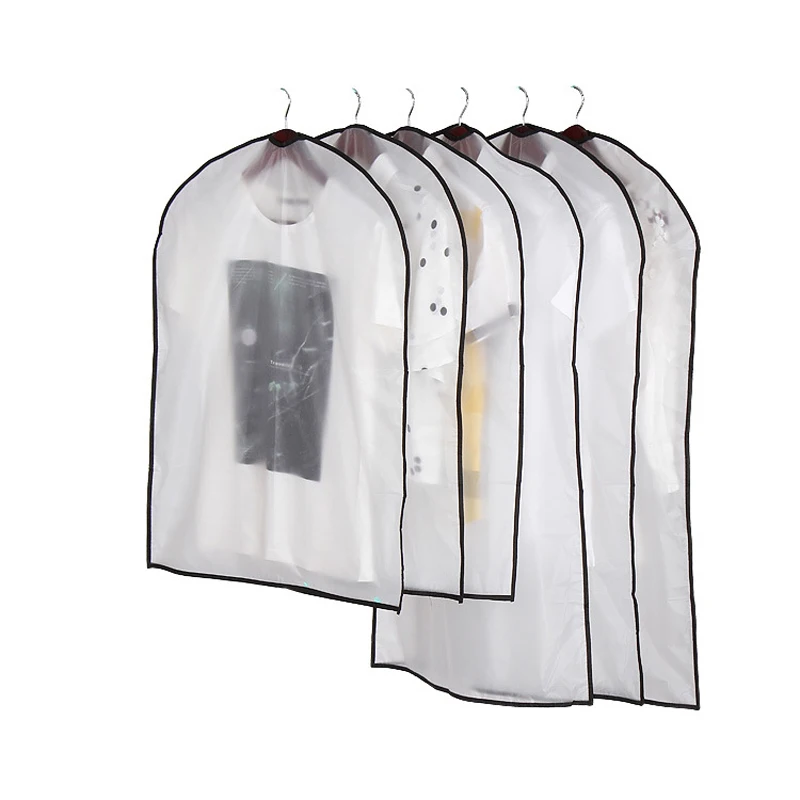 WCIC водонепроницаемый чехол для одежды для защиты от пыли сумка для хранения Шкаф Одежда Органайзер костюм пальто протектор Домашняя одежда сумки для одежды
