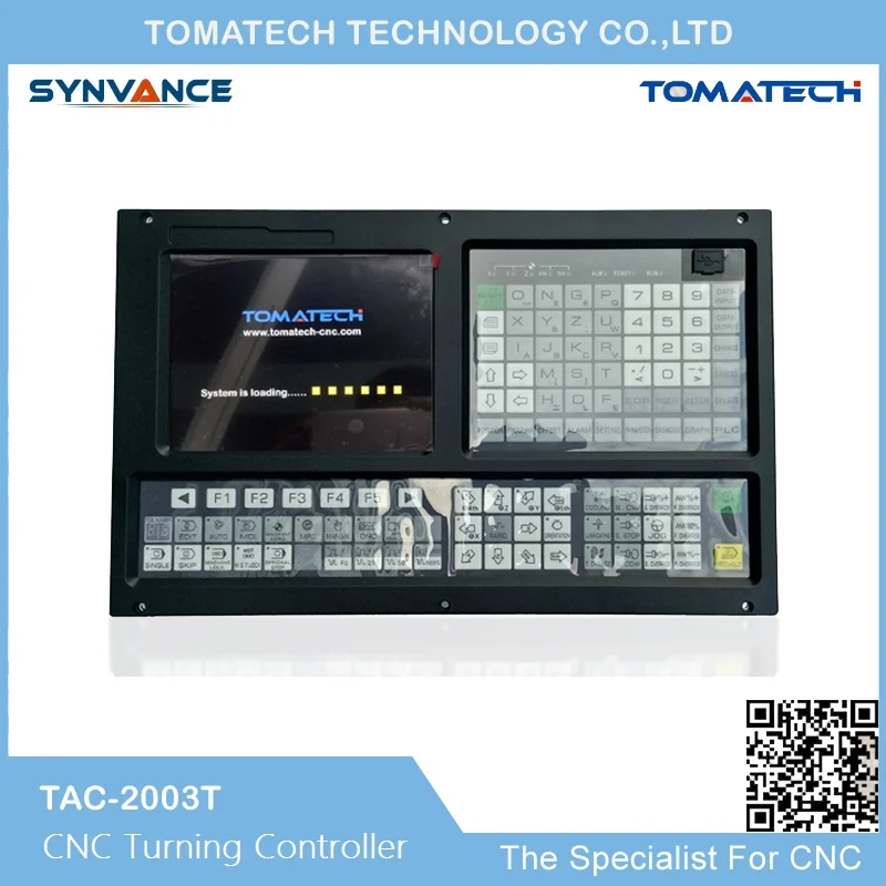 

TOMATECH New Generation 8 inch sreen CS function 3 axis CNC Lathe Controller