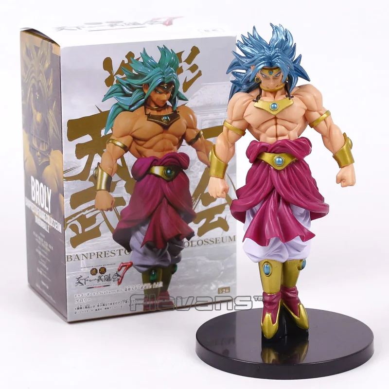

Dragon Ball Z Scultures BIG Modeling Budokai Tenkaichi 7 Broly PVC Figure Collectible Model Toy 20cm