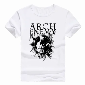 

Asian Size Print Rock Music Theme Arch Enemy Band Logo T-shirt Short Sleeve Summer Casual O-Neck T Shirt Men Top Tee Plus Size