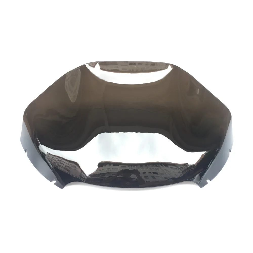 

13" SMOKE WAVE WINDSHIELD For HARLEY ROAD GLIDE FLTR FLTRX FLTRU 2015-2017 2016