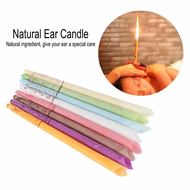 100PCs Indian Ear Candle Massage Relax SPA Aromatherapy Ear Wax