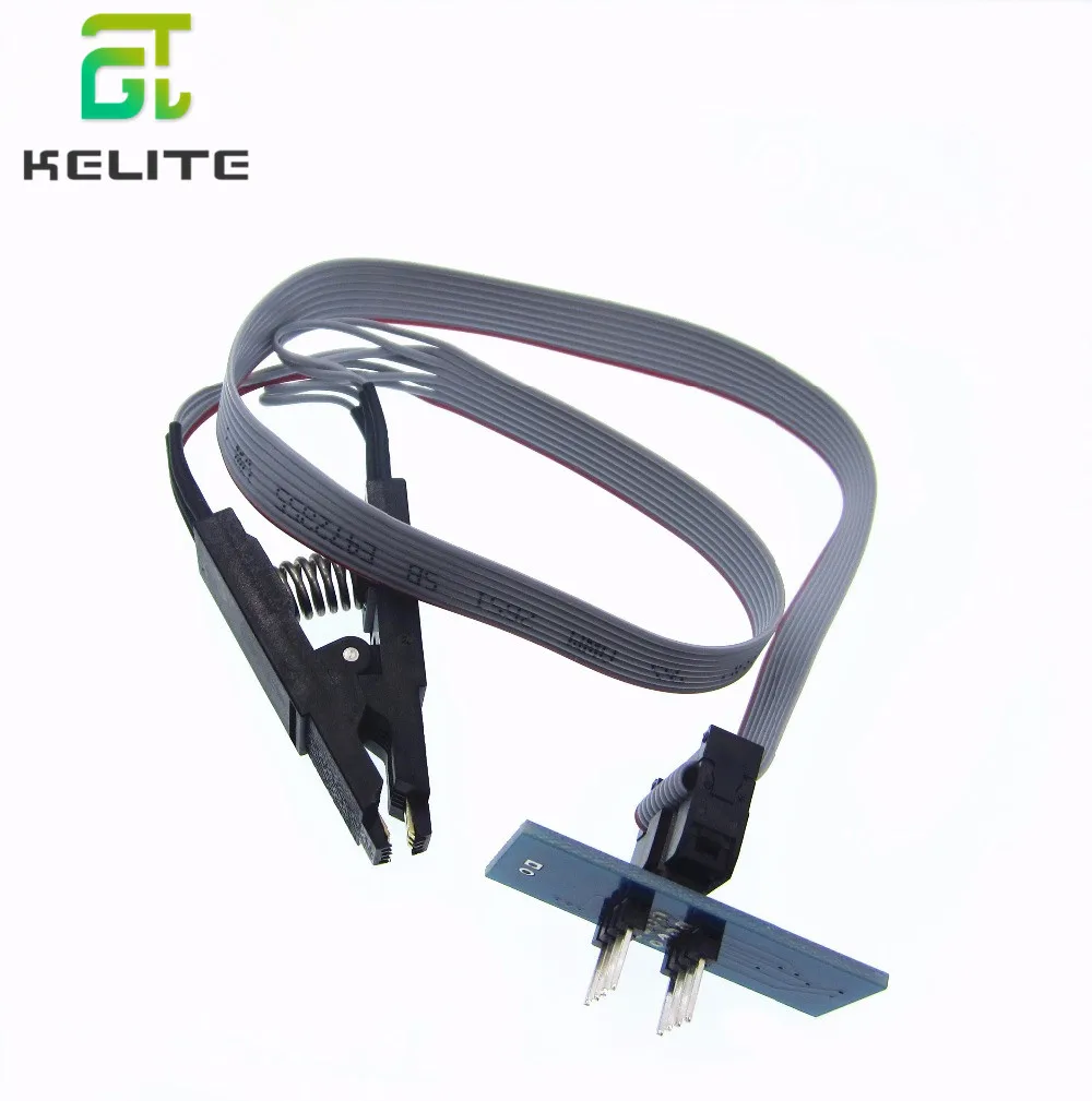 

1PCS SOIC8 SOP8 Test Clip For EEPROM 93CXX/25CXX/24CXX in-circuit programming on USB Programmer TL866CS TL866A EZP2010