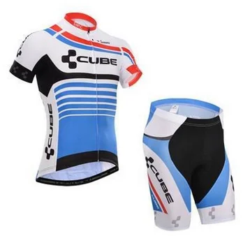 Prix pour CUBE 2016 D'été À Manches Courtes Vélo Cyclisme Maillot cuissard Vélo mis en Vêtements De Vélo Vêtements de Sport Ropa Ciclismo Prix pour CUBE 2016 D'été À Manches Courtes Vélo Cyclisme Maillot cuissard Vélo mis en Vêtements De Vélo Vêtements de Sport Ropa Ciclismo