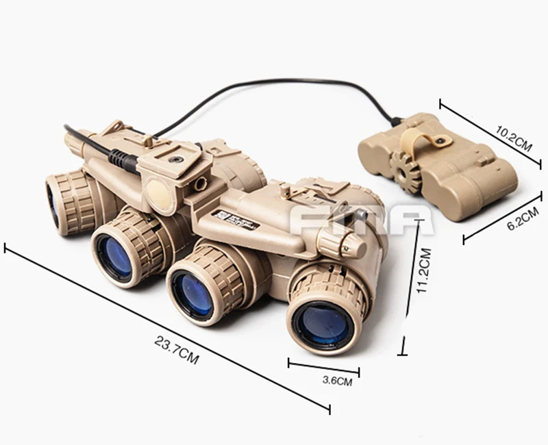 Тактический шлем аксессуары GPNVG 18 ночного видения очки NVG Манекен Модель