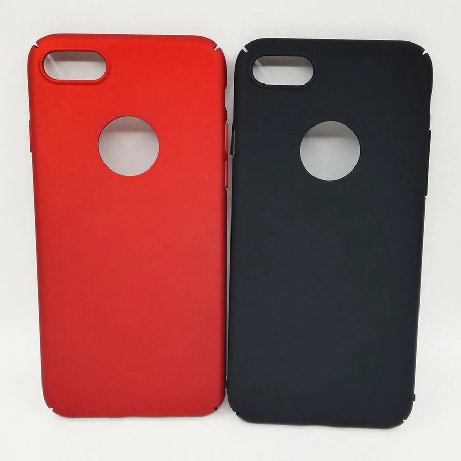 

For Apple iPhone 6 6S 7 Plus Case Hard Frosted PC Phone Back Cover 360 Full Protection Fundas For iphone 6plus 6splus 7plus Capa
