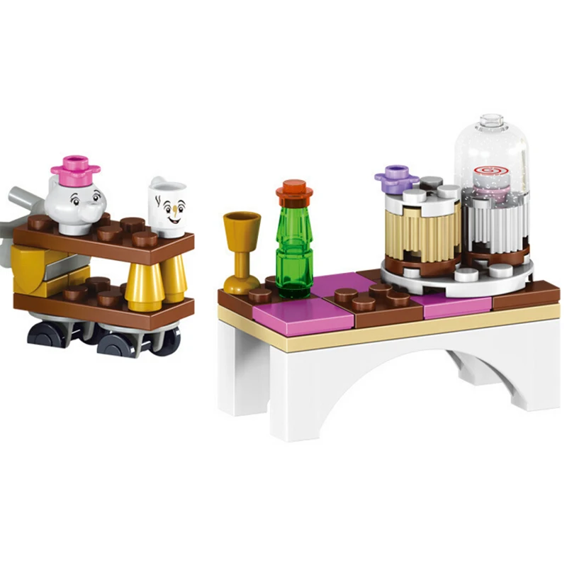 37001-Beauty-And-The-Beast-Princess-Belle-s-Enchanted-Castle-Building-Blocks-Set-Girl-Friends-Kids (2)