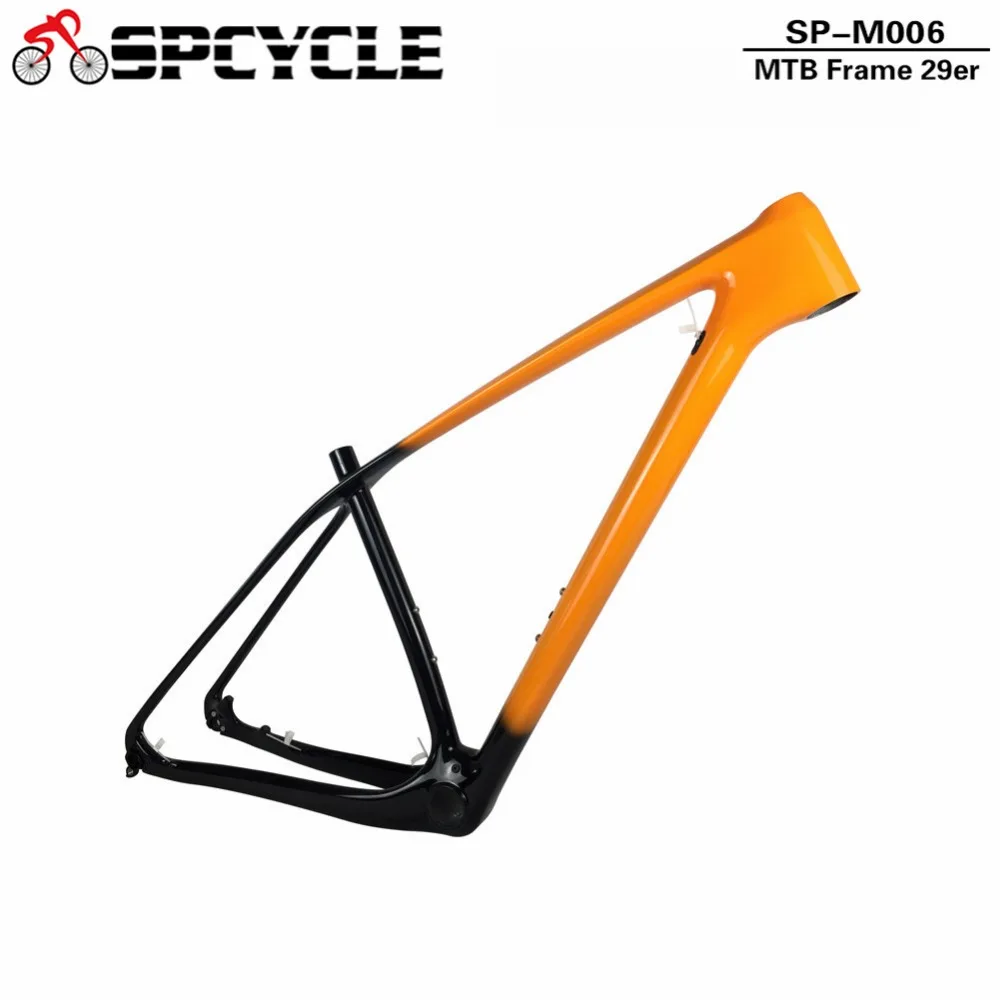 

2018 New Paint T1000 Carbon MTB Frame 29er MTB Carbon Frame 29 Carbon Mountain Bike Frame 142*12 or 135*9mm Bicycle Frameset