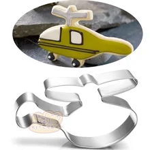 10 шт. Воздушный самолет металлический резак для печенья вертолеты Patisserie gateau формы для помадки, пирога, печенья инструменты для выпечки