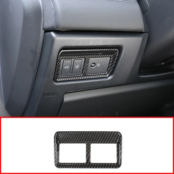 

Carbon Fiber ABS Plastic Indoor Tail Door Open Decorative Frame Trim For Land Rover Discovery Sport 2015-2018 Car Accessories