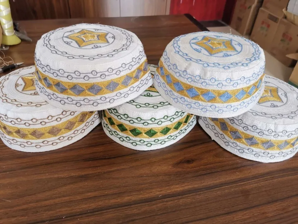 Мужские мусульманские молитвенные шапки Turbante Indiano Bonnet Kippot Islamic Je Kippah Arab Musulman