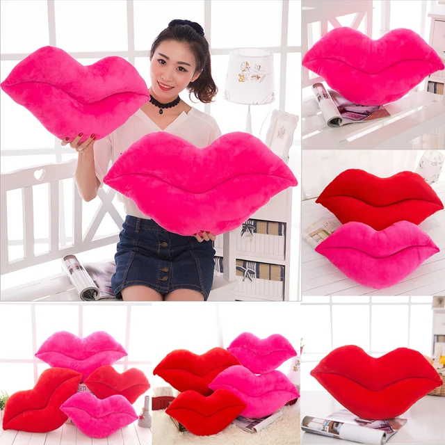 Lot De 2 Housses De Coussin Modernes à Motif De Lèvres Pop Art Pop Art