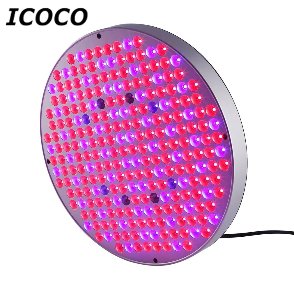 

ICOCOC 50W UFO Round Shape 250 LEDs Plants Grow Light Bulbs Spectrum Hydroponics Plant Hanging for Vegetative & Flowering Sale