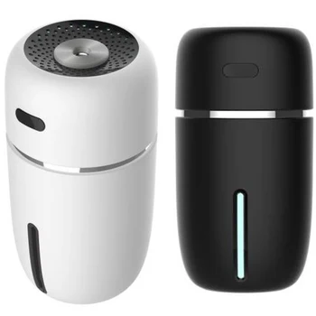 

USB Air Diffuser with LED Night Light Portable Humidifier Air Purifier Mist Maker Fresh Air Cleaner for Home Office Car