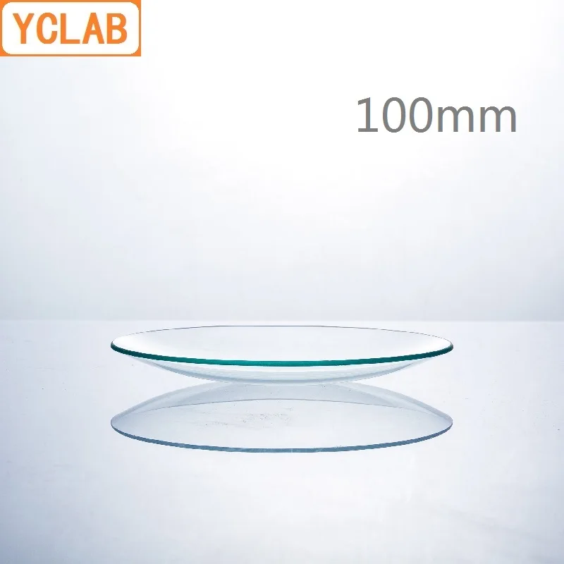 YCLAB 100 мм стеклянная крышка стакана для часов Куполообразное твердое стекло лабораторное химическое оборудование