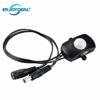 

New Mini LED plastic Adjustable Switch TDL 2023 PIR Infrared Motion Sensor Detection LED Switch 120 Degree Induction Angle