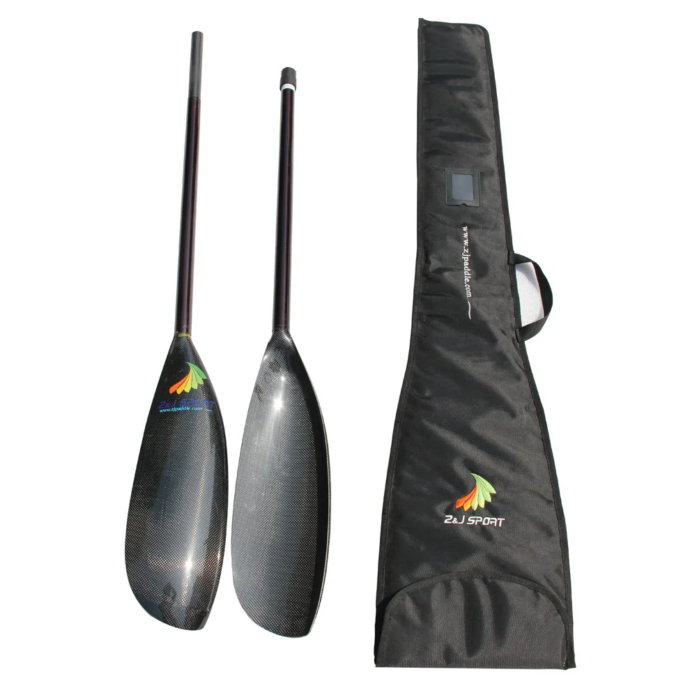 2018 New Carbon Fiber kayak paddle Marathon Whitewater Wing Paddle with