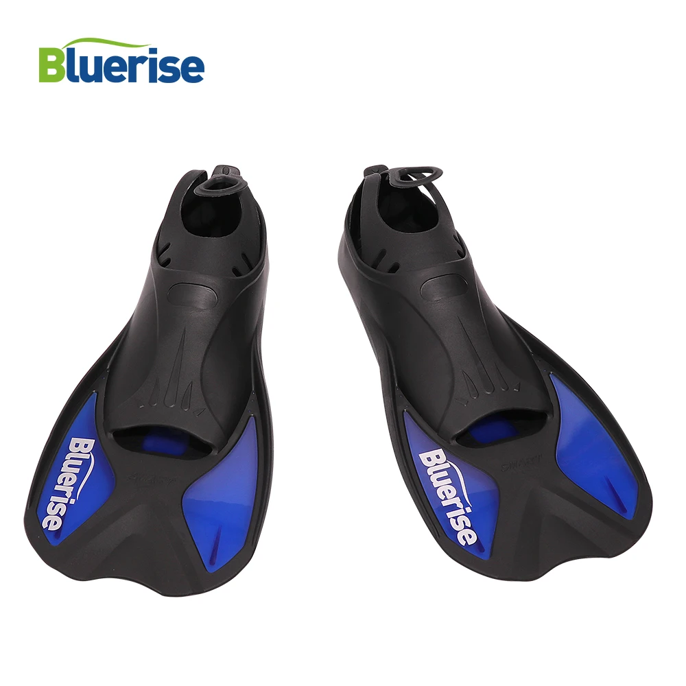 BLUERISE Swimming Flippers Snorkel Fins Neoprene Anti-slip Swim Shoe Scuba Swimming Diving Fins For Adults Snorkeling Surfing