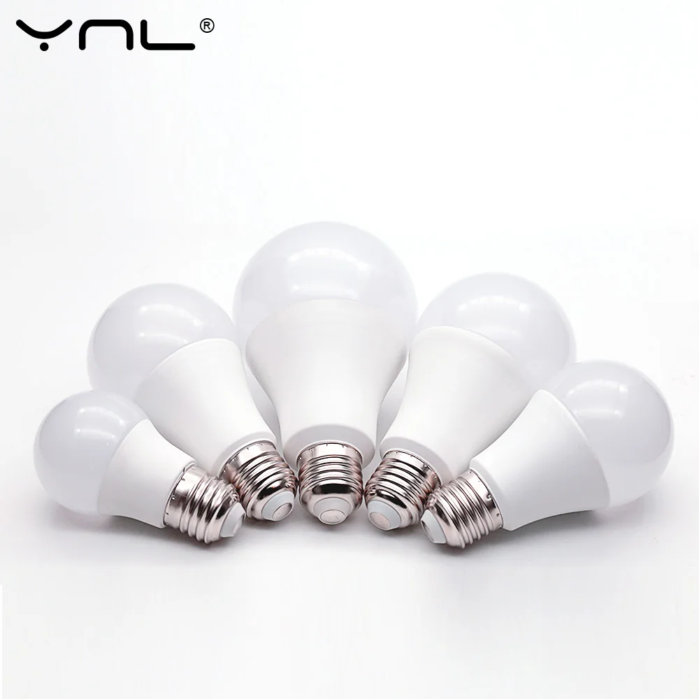 4PCS Led Table Lamp E27 Led Light Bulb 3W 6W 9W 12W 15W 18W AC 220V Top Quality Bombillas Led Spotlight Light Cold Warm White