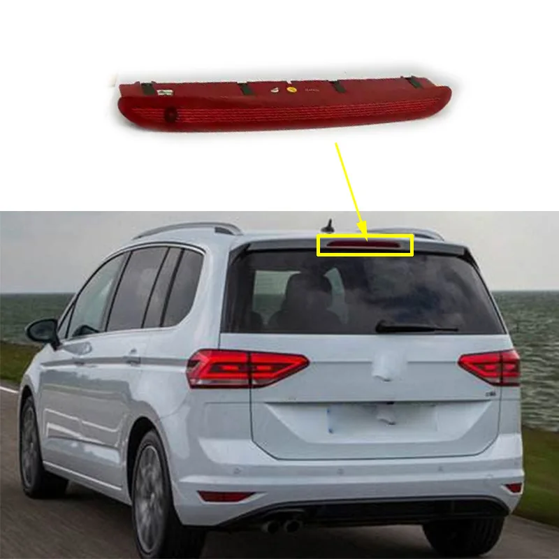

Free shipping for VW Touran 2016-2018 Car High mounted Additional light Rear 3rd Third Brake light stop lamp