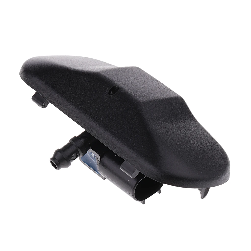 Black Windshield Wiper Water Jet Spray Washer Nozzle for Audi Q3 A3 Q7 A5 A6L Q5