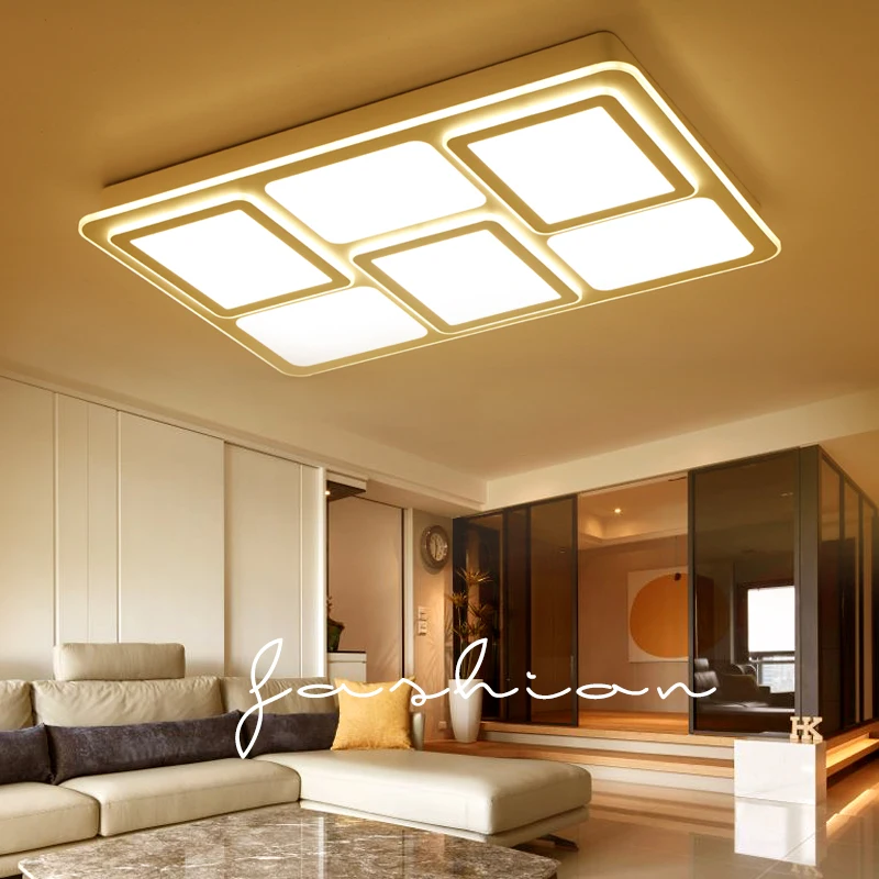 

LED ceiling lamp living room lights morden  lamparas de techo luminaria bedroom light home lamp indoor lighting iron lampen