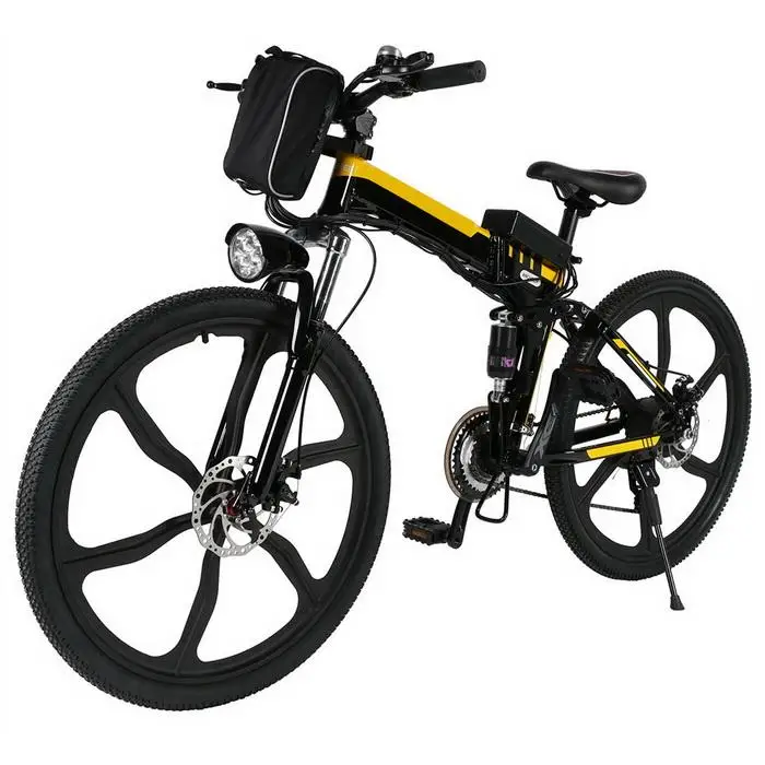 Top 26inch 21 Speed Mountain Bike Foldable Electric Power Mountain Bicycle Lithium-Ion Battery Aluminum Alloy Bicycle Sports Cycling 6 Top 26inch 21 Speed Mountain Bike Foldable Electric Power Mountain Bicycle Lithium-Ion Battery Aluminum Alloy Bicycle Sports Cycling 6