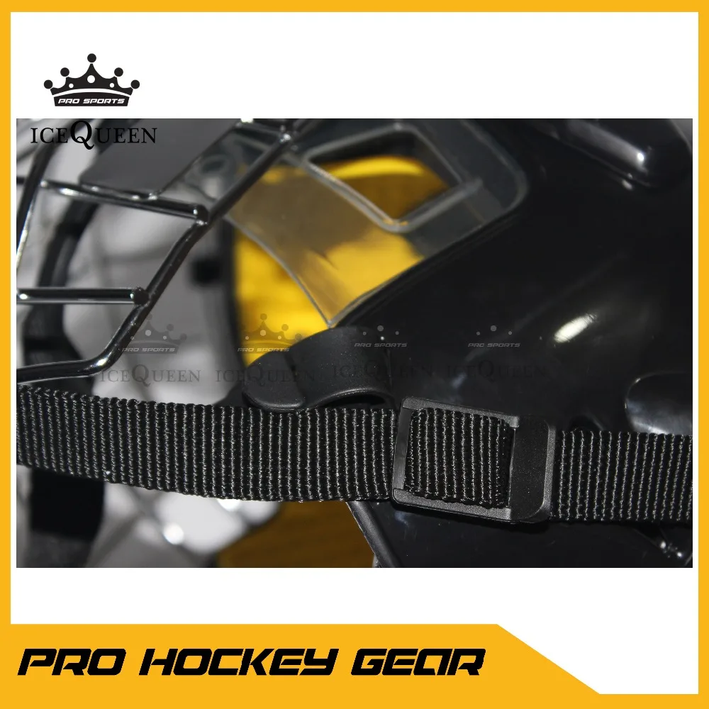 Высокое качество EPP внутри Линг Супер Удобный хоккейный шлем стальной лицевой щиток дышащий строительный дизайн