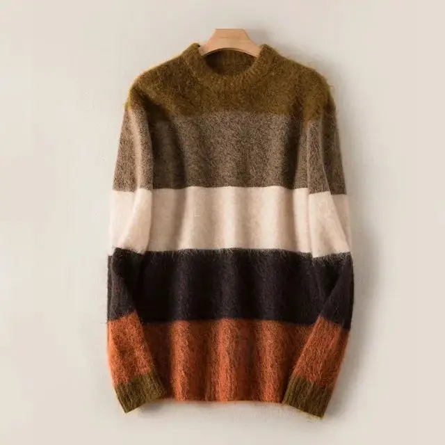 Мохеровый свитер пуловер из мохера