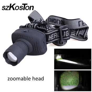

Headlamp Zoomable Head lamp LED head flashlights 3 Modes headlights Torch Flashlight Forehead for Outdoor Sport Camping Fishing