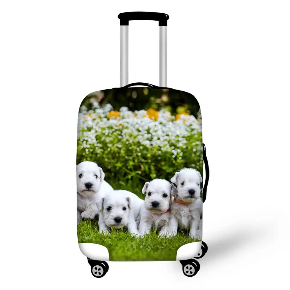 TWOHEARTSGIRL дорожный багажный Защитный чехол животное домашний питомец собака чехол для 18-30 дюймов чемодан эластичный чехол для чемодана - Цвет: CA4991