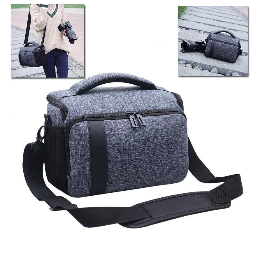 Koop DSLR Waterdichte Foto Camera Bag Case Voor Canon EOS 750D 1300D 5D Mark IV III 800D 200D 6D Mark II 7D 77D 60D 70D 600D 700D 760D
