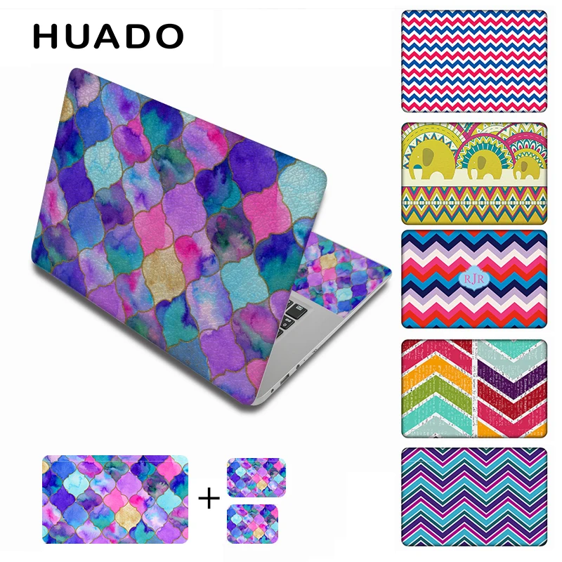 Colorful vinil laptop stickers for 17\ Colorful vinil laptop stickers for 17\
