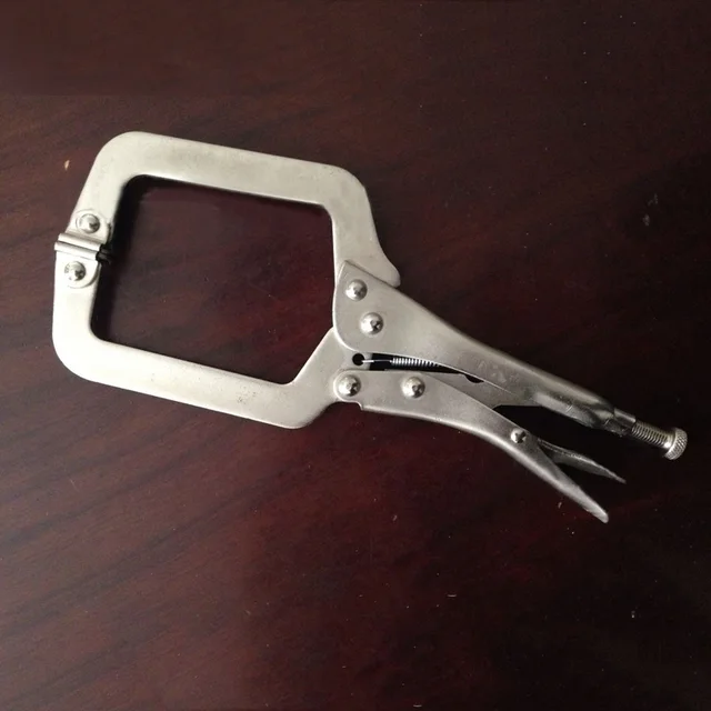 Multi-function Locking Clamp  23cm Locking Vise Grip Welding Clamp C-clamp Sheet Steel Clamp - Image 5