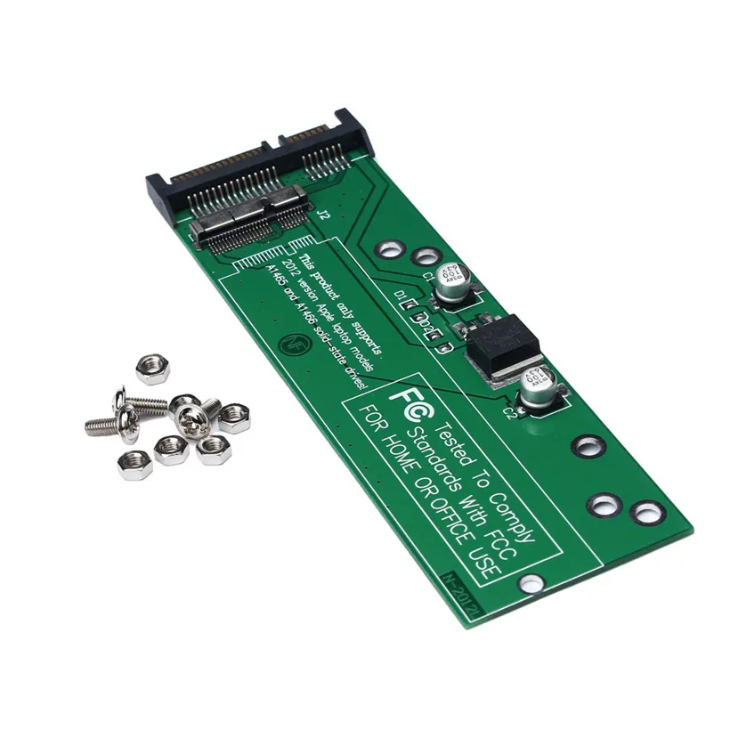 

Advanced 2018 Computer Adapter New SSD Card To SATA Adapter Enclosure For Macbook Air 11 Inch 13 Inch A1465 A1466 2012