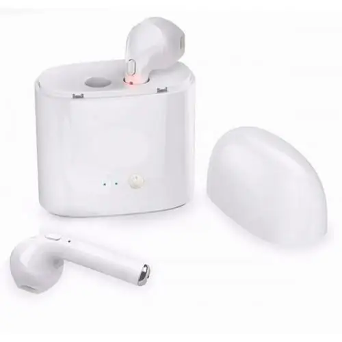 Беспроводная гарнитура Bluetooth наушники i7S Tws Близнецы с зарядным боксом для iPhone