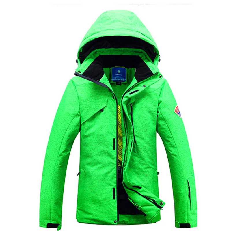 سترة تزلج الذكور يندبروف ماء رشاقته الدافئة Snow Ski سترة المشي لمسافات طويلة التخييم معطف للأماكن الخارجية الشتاء الملابس