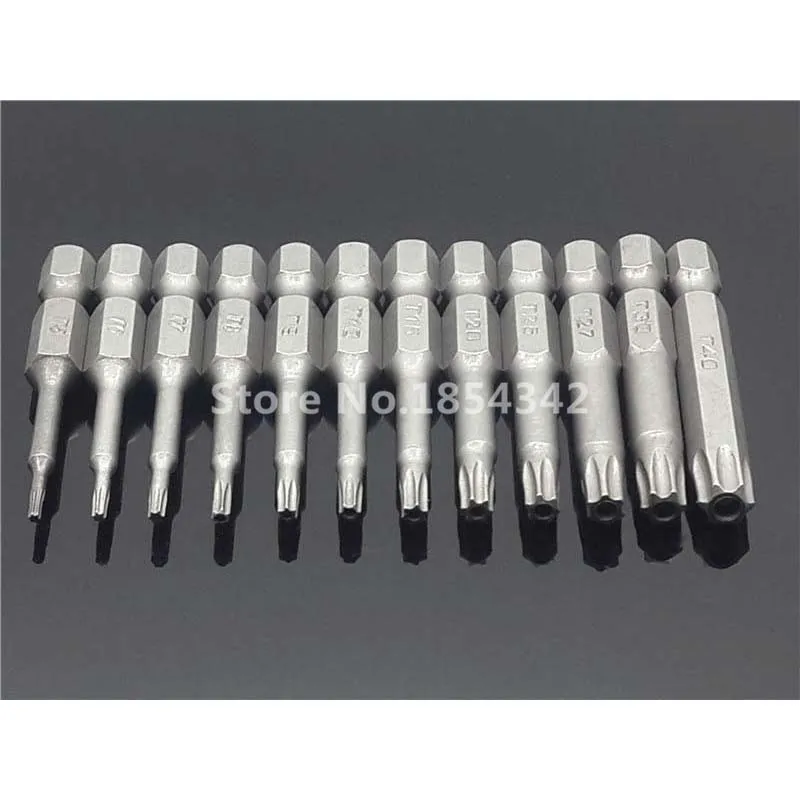 12Pcs Set Security Bit Set Tamper Proof Screwdriver Drill Bit Screw