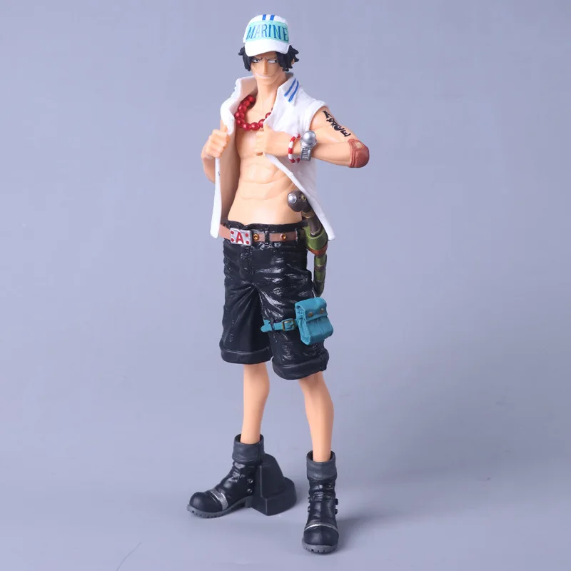 ONE PIECE Portgas D ACE Темно-Синяя Униформа деда's Wish аниме модель Рождественский