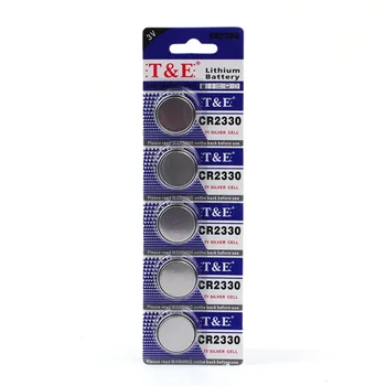 

5Pack/25Pieces Anmas Power CR2330 Lithium Battery 3V Button Cell New 2330 BR2330 ECR2330 KCR2330 EA-2330C Lithium Coin Battery