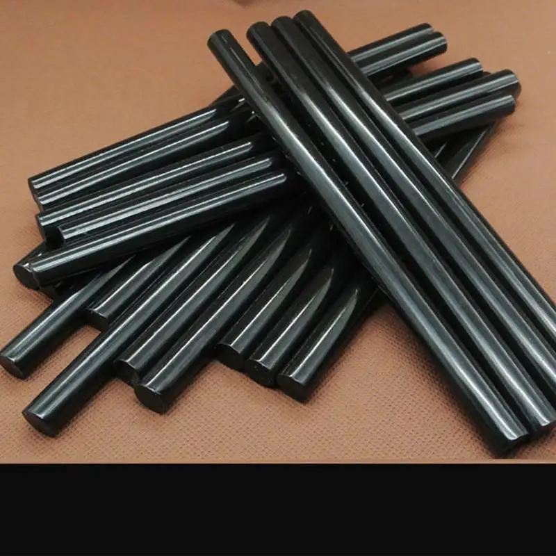 10 Pcs/Set Black Glue Stick Car Body Paintless Dent Repair Hail Removal Tool Hot Melt Glue Sticks 7mm x 270mm