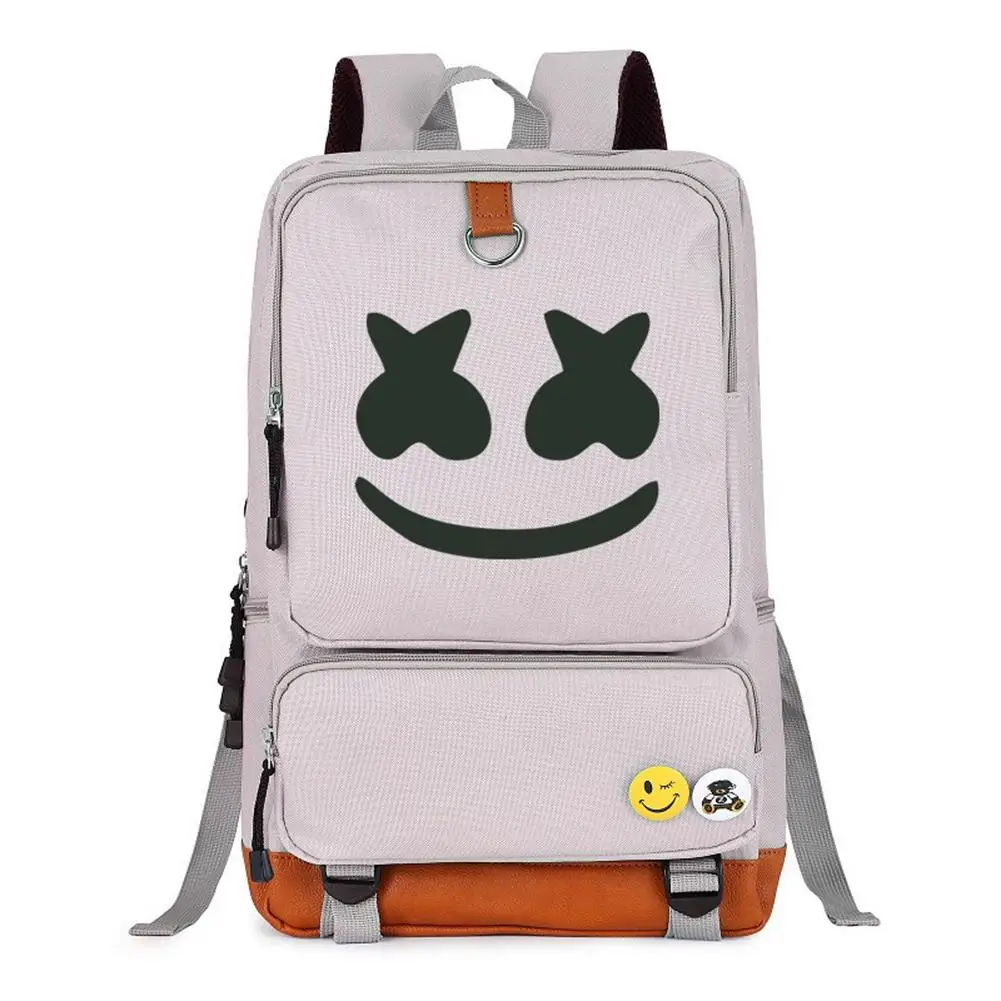 

Hot DJ Marshmello Printed Fashion Unisex Large Capacity Backpack Travel School Bag