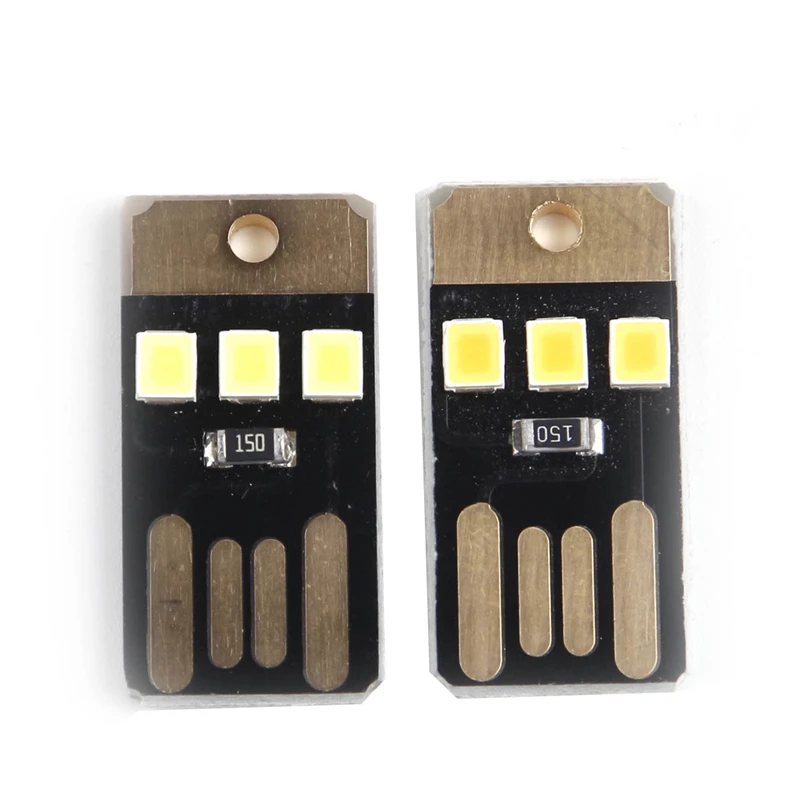 Миниатюрный светодиодный ночник с USB мощная светодиодная лампа 10 шт./лот
