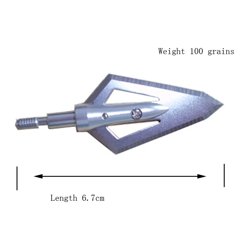 6pcs 100Gr Archery Blade Arrowhead +1pc Broadheads Box Stainless Steel Target Point Arrowhead Shooting Arrow Accessories 6pcs 100Gr Archery Blade Arrowhead +1pc Broadheads Box Stainless Steel Target Point Arrowhead Shooting Arrow Accessories