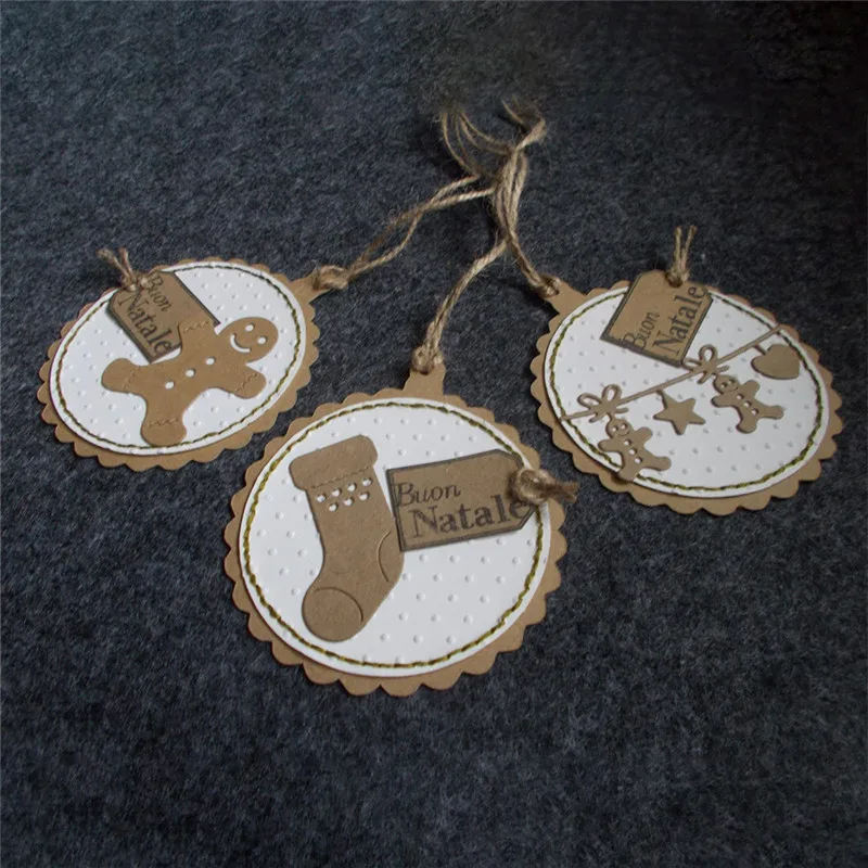 

YaMinSanNiO Metal Cutting Dies Christmas Gingerbread Snowflake Scrapbooking Card Making Embossing Craft Cut Stencil Template