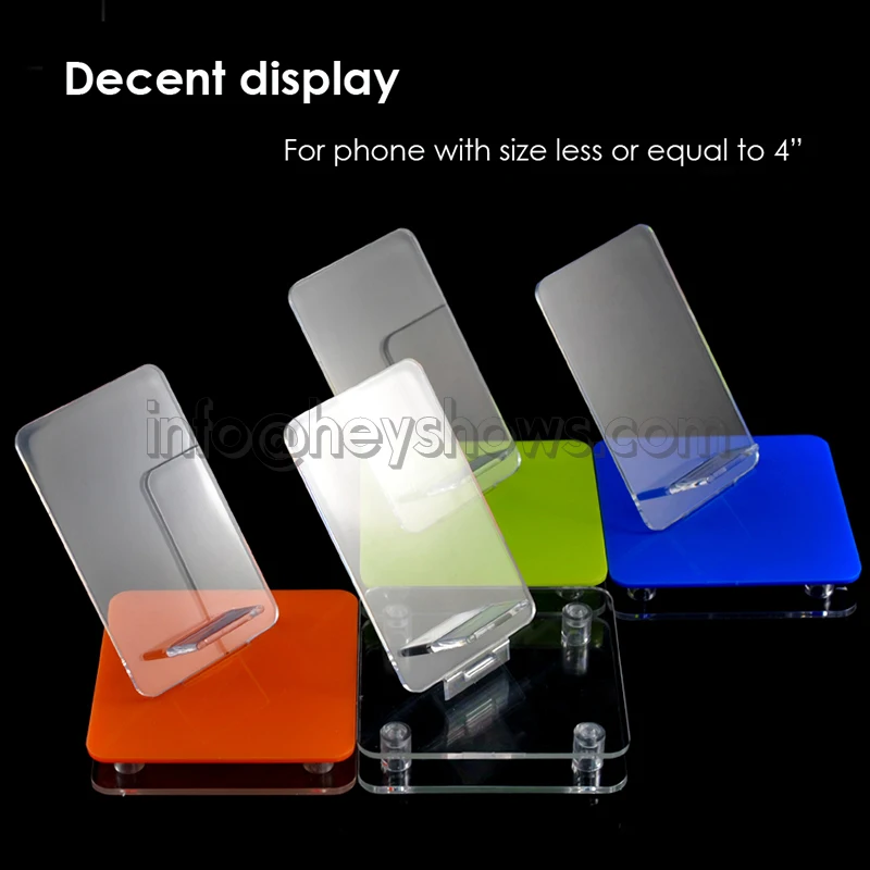 burglar alarm keypad 10 pcs colorful mobile cell phone display stand Acrylic apple holder samsumg bracket for all kind phone in retail store alarm button for elderly