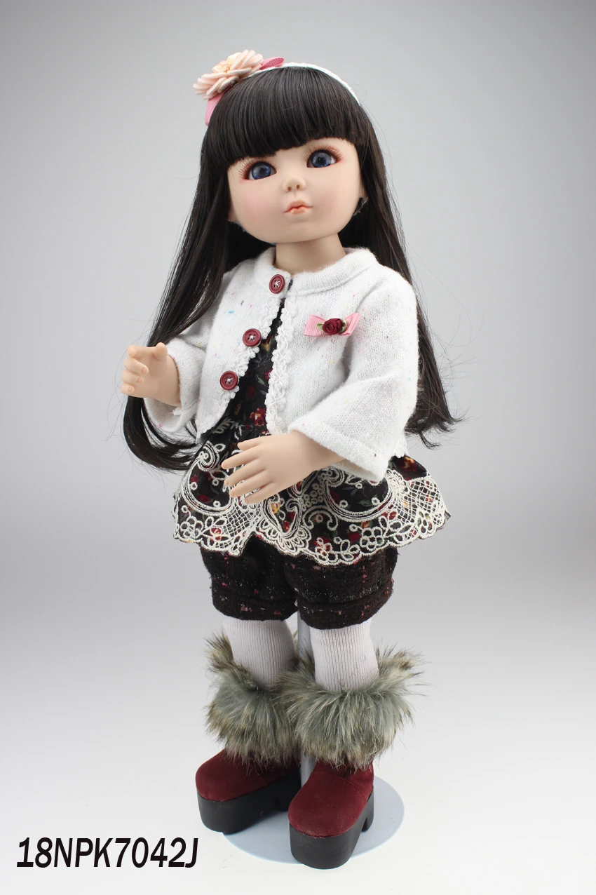 

beautiful SD/BJD doll 18inch top quality handmade doll poseable with joints