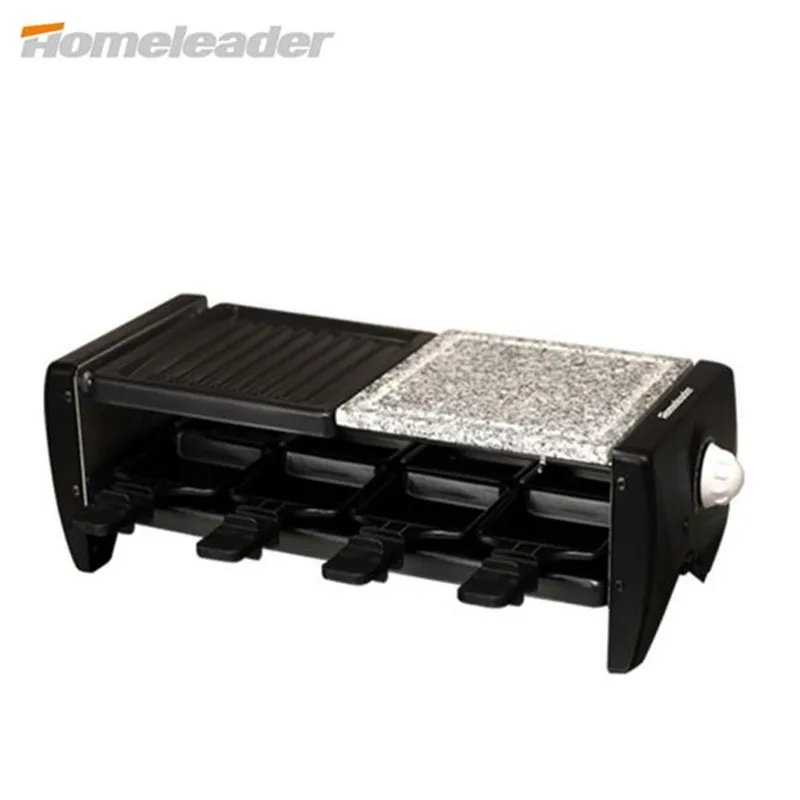 Homeleader Portable Electric Griddles Barbecue Grill Smokeless Electric Grill For Family Party Outdoors Picnic Grill Machine